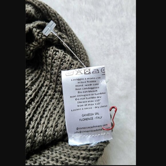 CANESSA Italy luna nuvola cotton-knit resort goop fave travel dress nwot $455 s - Picture 12 of 14